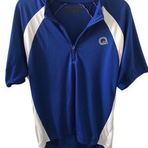Quest Cycling Jersey Shirt Size XL Moisture Wicking 1/4 Zip